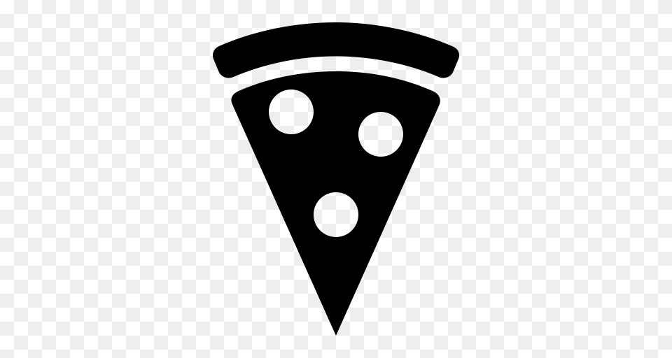 Pizza Icon And Vector For Download, Gray Free Png