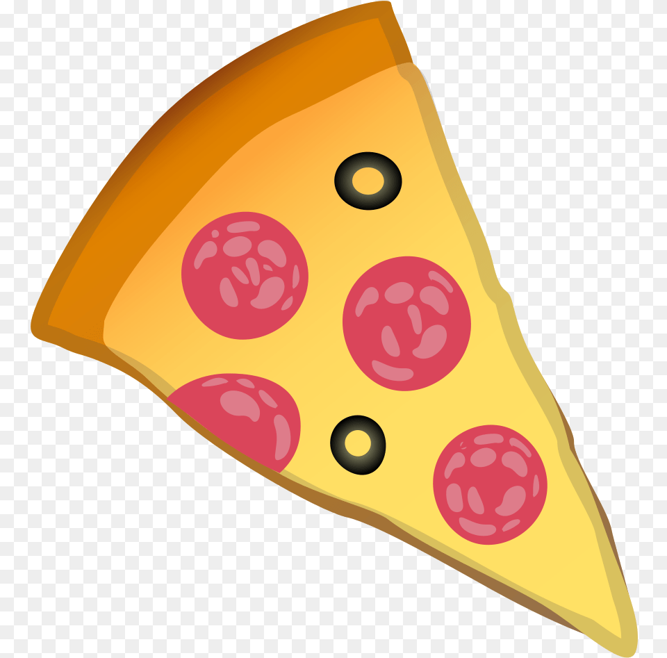 Pizza Icon Emoji Pizza, Clothing, Hat, Triangle, Food Free Transparent Png