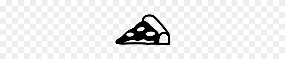 Pizza Icons Noun Project, Gray Free Png