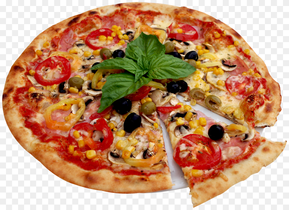 Pizza Image, Green, Plant, Tree, Fir Free Transparent Png