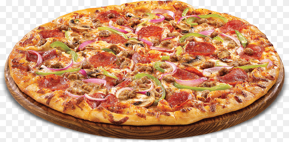 Pizza Image Pepperoni And Beef Pizza, Food, Food Presentation Free Transparent Png