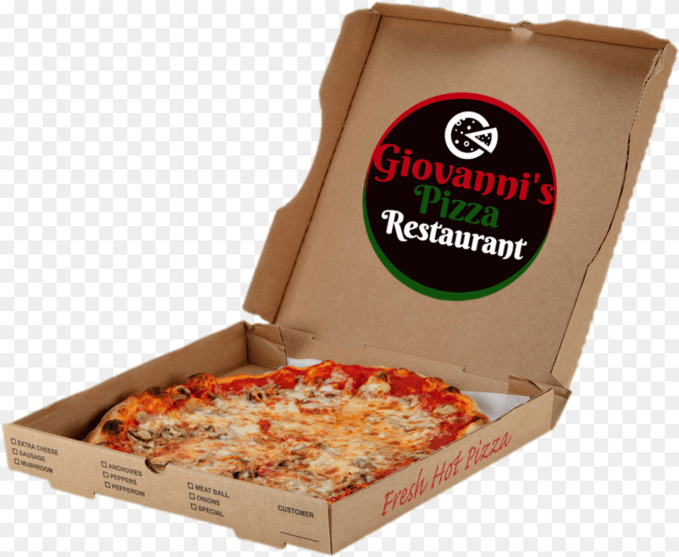 Pizza In Box, Food, Advertisement Png Image