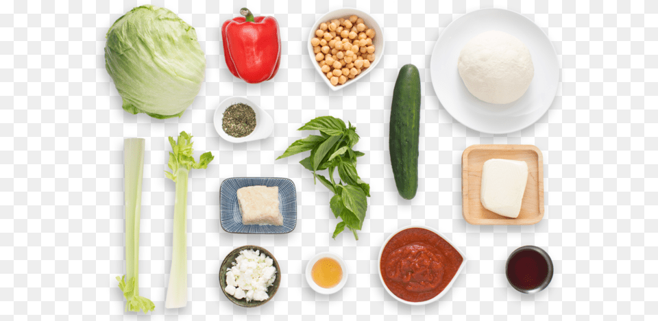 Pizza Ingredients, Food, Produce, Ketchup, Leafy Green Vegetable Free Png Download