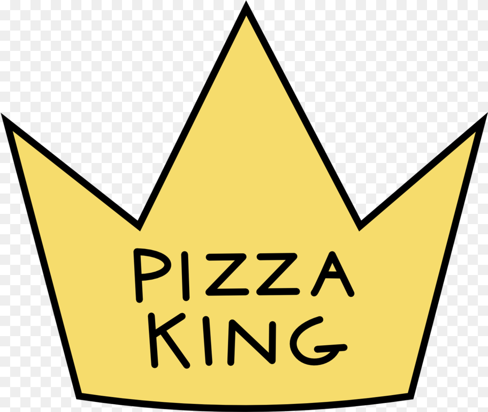 Pizza King Crown Queen Gold Ftestickers, Accessories, Jewelry, Logo Png