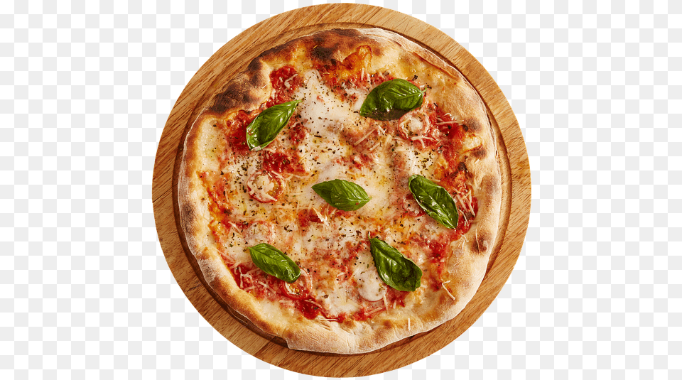 Pizza Margherita, Food, Food Presentation Free Png Download