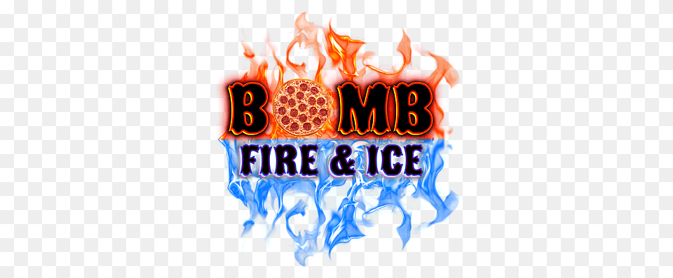 Pizza Menu Bomb Fire U0026 Ice Graphic Design Free Png