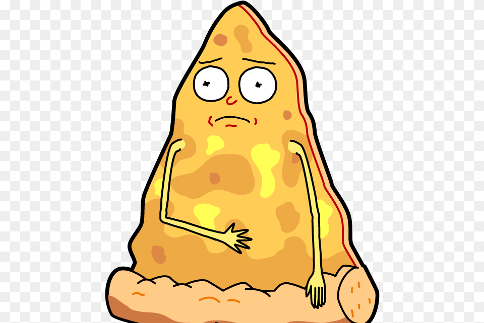 Pizza Morty Rick E Morty Pizza, Weapon, Triangle, Food, Sweets Free Transparent Png