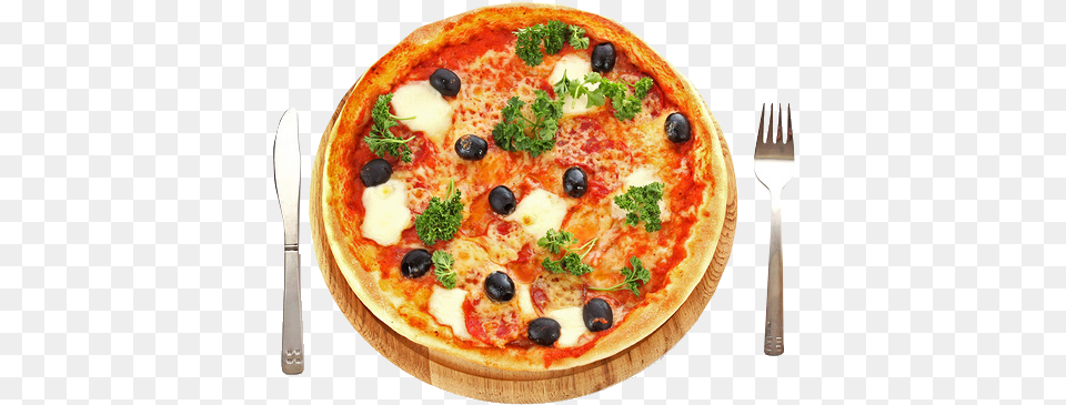 Pizza Pasta, Cutlery, Food, Fork, Food Presentation Png Image