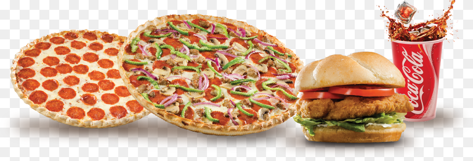 Pizza Pizza Burger, Food Free Png