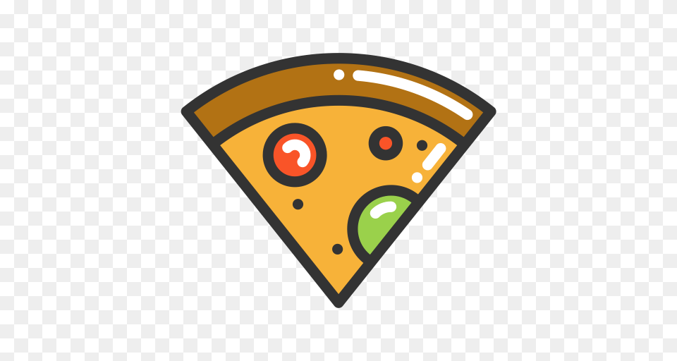 Pizza Pizza Fruits Icon With And Vector Format For, Logo, Disk Free Transparent Png