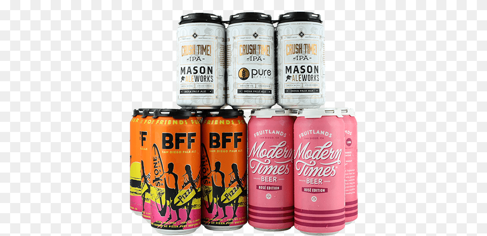 Pizza Port Stone Bff Modern Times Fruitlands Modern Times Fruitlands Fruit Beer, Can, Tin, Alcohol, Beverage Free Transparent Png