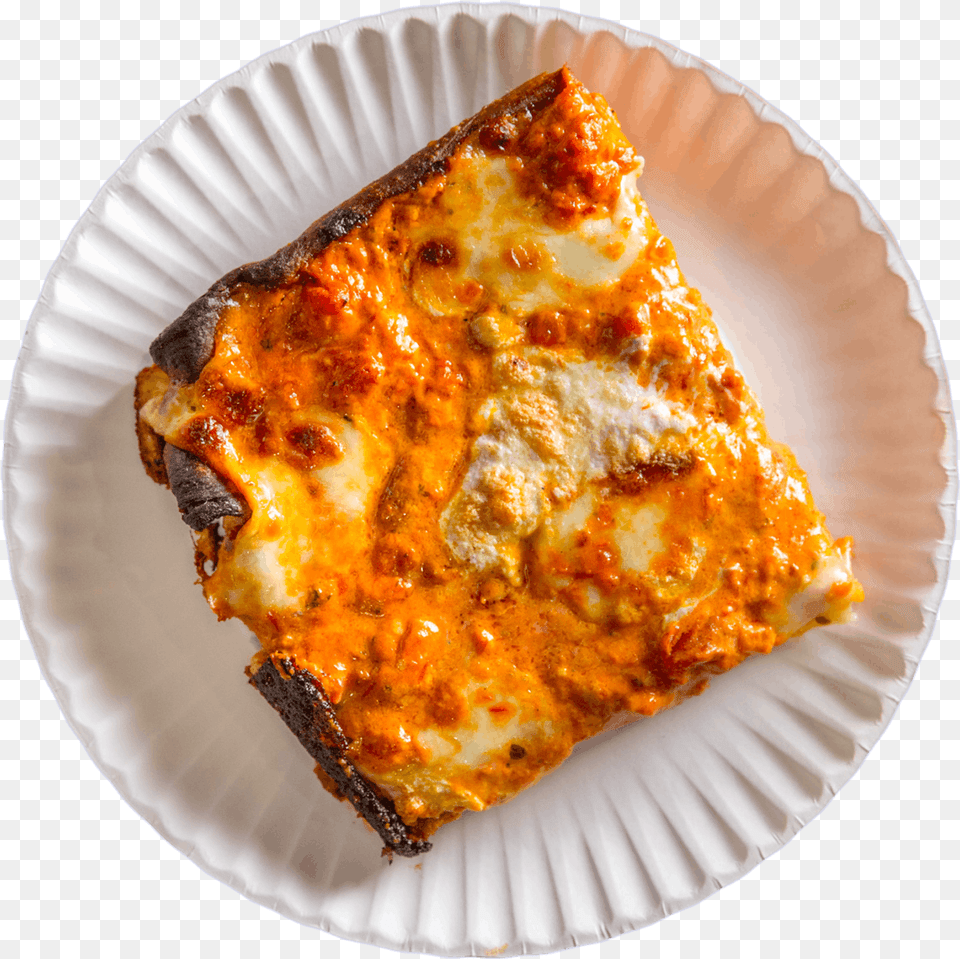 Pizza Slice, Plate, Food, Food Presentation Png Image