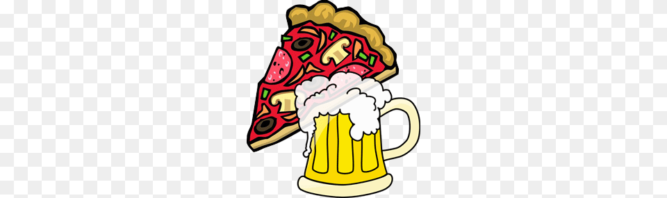 Pizza Slice Beer Animated Blue Rock Talk, Cup, Dynamite, Weapon, Stein Free Png