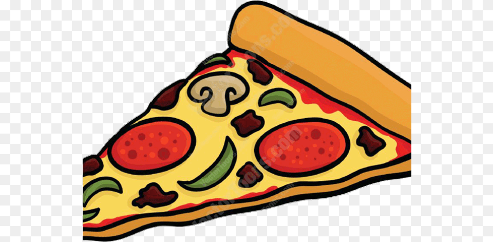 Pizza Slice Cartoon Cartoon Piece Of Pizza, Food, Person Free Png Download