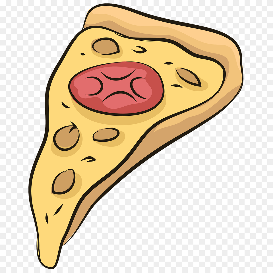 Pizza Slice Clipart, Banana, Food, Fruit, Plant Free Png