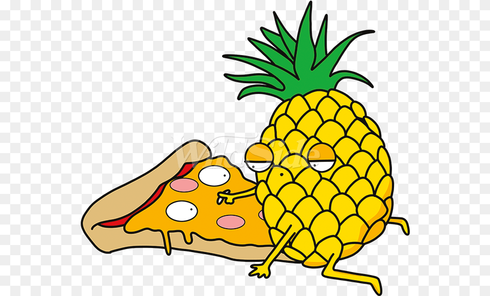 Pizza Slice Clipart Download Superfood, Food, Fruit, Pineapple, Plant Free Transparent Png
