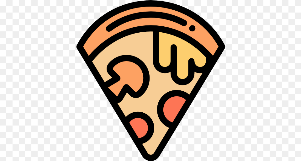 Pizza Slice Dot, Logo, Person Free Png