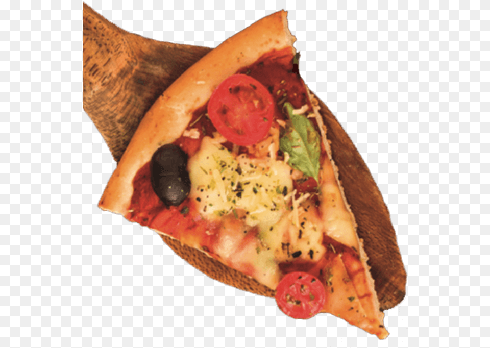 Pizza Slice Flatbread, Bread, Food, Hot Dog, Pita Png Image