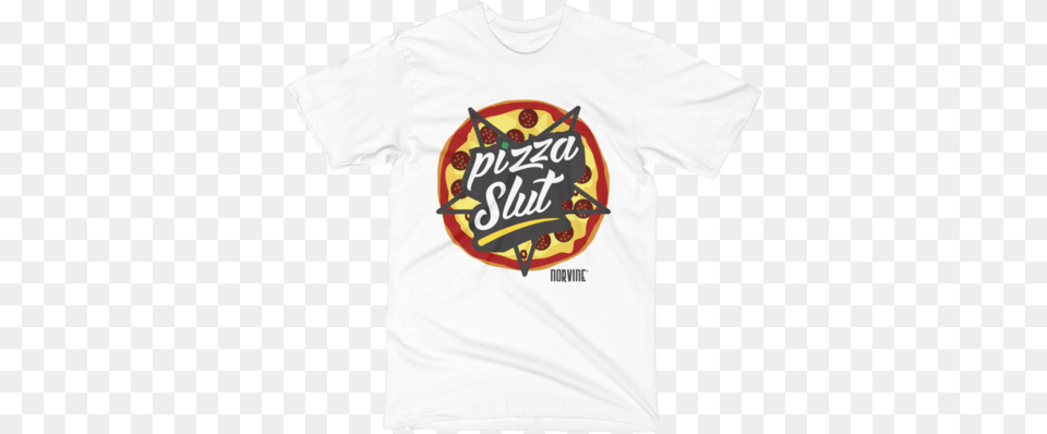 Pizza Slut From Hell Light Colors Sold By Norvine On Storenvy T, Clothing, T-shirt, Shirt Free Png Download
