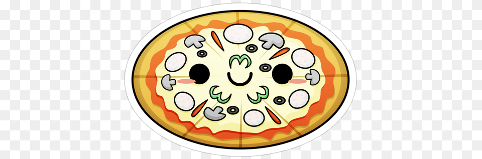 Pizza Sticker, Food, Meal, Ketchup Png