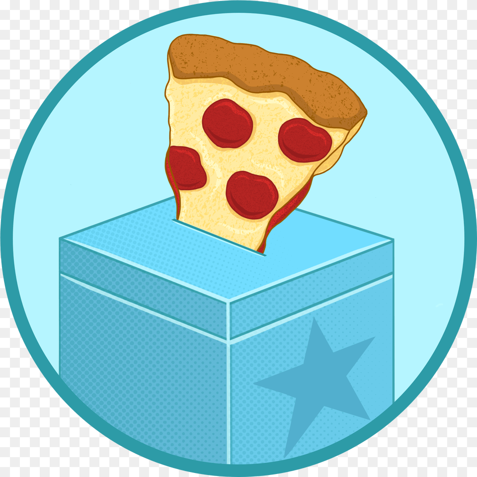 Pizza To Election Pizza, Food, Sweets, Disk Png Image
