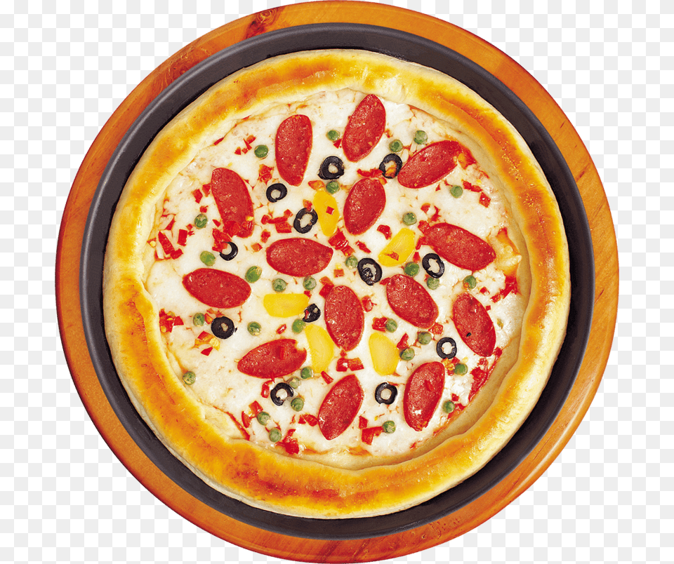 Pizza Top View, Food, Food Presentation, Meal, Dish Png Image