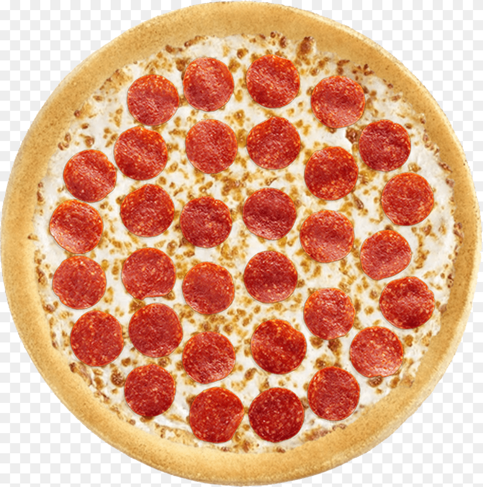 Pizza Top View Pepperoni, Food Free Png Download