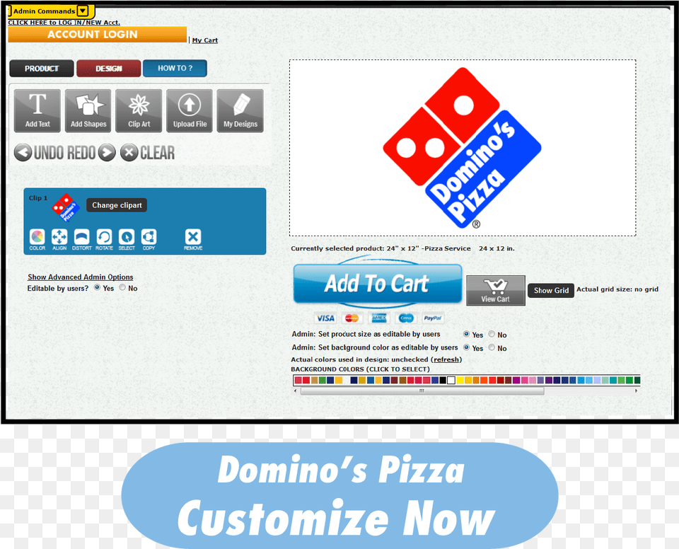 Pizza Truck Magnet Dominos Pizza, File, Text Free Png Download