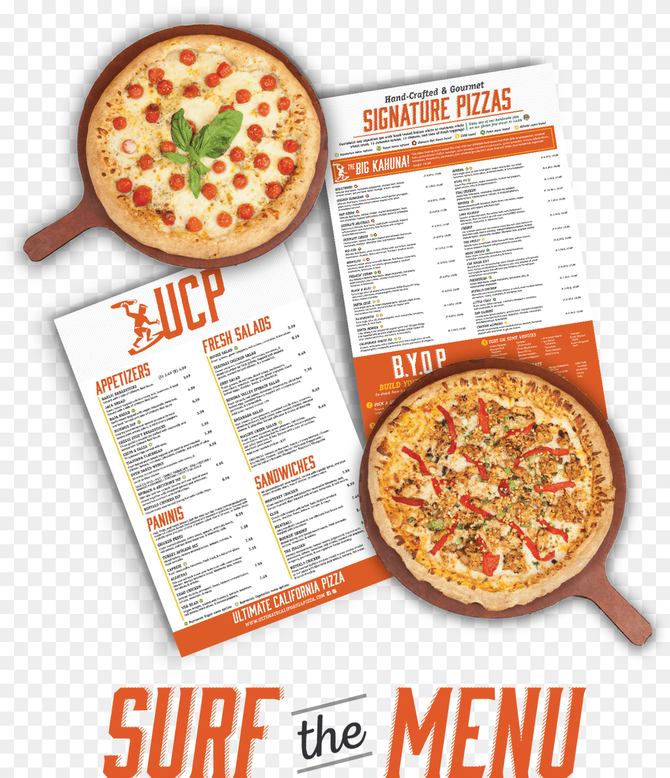 Pizza Ultimate California Pizza Menu, Advertisement, Poster, Food, Text Free Png