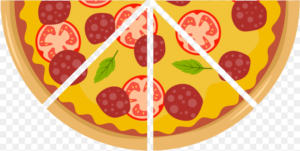 Pizza Vector Pizza Vector, Food, Fruit, Plant, Produce Free Transparent Png