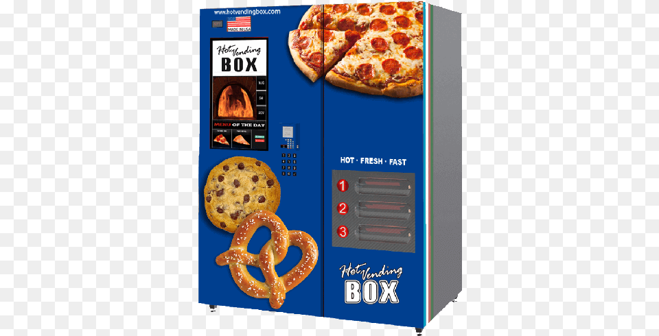 Pizza Vending Machine Hot Vending Box, Food Free Png Download