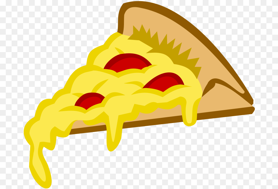 Pizza With Cheese Clipart Transparent Stickpng In Pizza, Food, Bulldozer, Machine Png