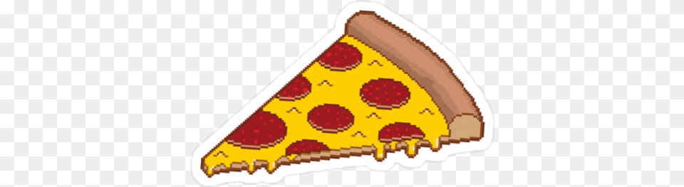 Pizza Yummy Yellow Tumblr Aesthetic Sticker, Food Free Png Download