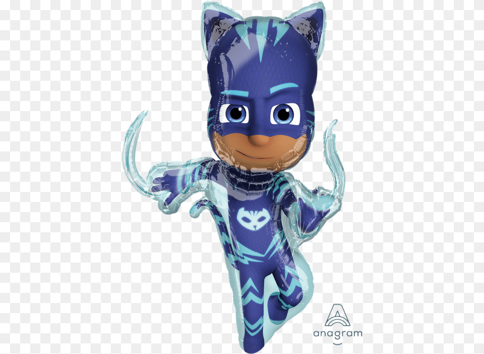 Pj Mask Catboy Balloon, Toy, Doll Png Image