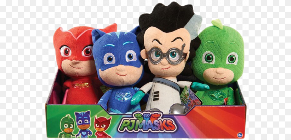 Pj Masks Assorted Plush Figures, Toy, Baby, Person, Face Png Image