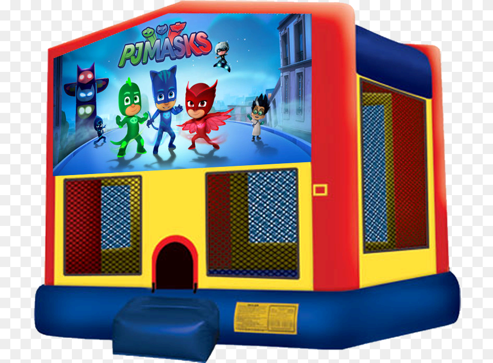 Pj Masks Bounce Pj Masks Bounce House, Play Area, Person, Indoors, Baby Png Image