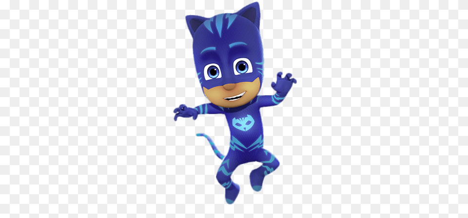 Pj Masks Catboy Jumping, Plush, Toy Free Png