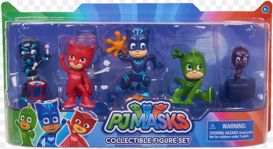 Pj Masks Figure Asst 5pk 3 Years 5 Figure, Toy, Baby, Person, Figurine Png Image