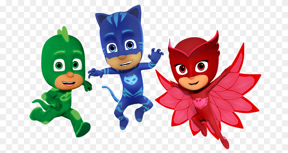 Pj Masks Heroes Transparent, Baby, Person, Toy, Elf Free Png Download