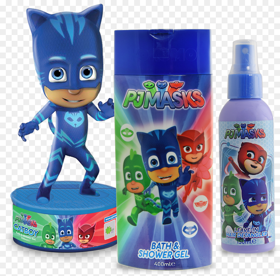 Pj Masks Pj Masks Shower Gel, Toy, Baby, Person, Face Free Png