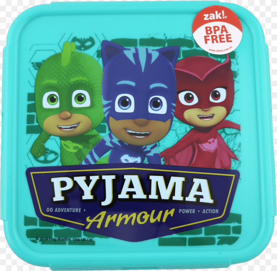 Pj Masks Sandwich Container Cartoon, Food, Lunch, Meal, Toy Free Png