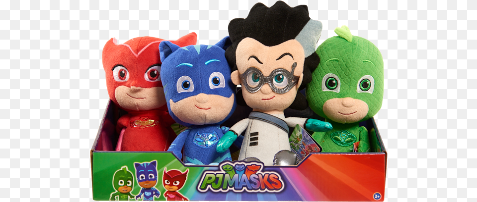 Pjmask Just Play Pj Masks Collectible Figure Set 5 Pack, Plush, Toy, Teddy Bear, Baby Free Png Download