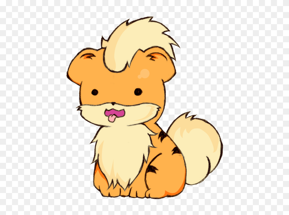 Pkmn Growlithe, Baby, Person, Cartoon, Face Png