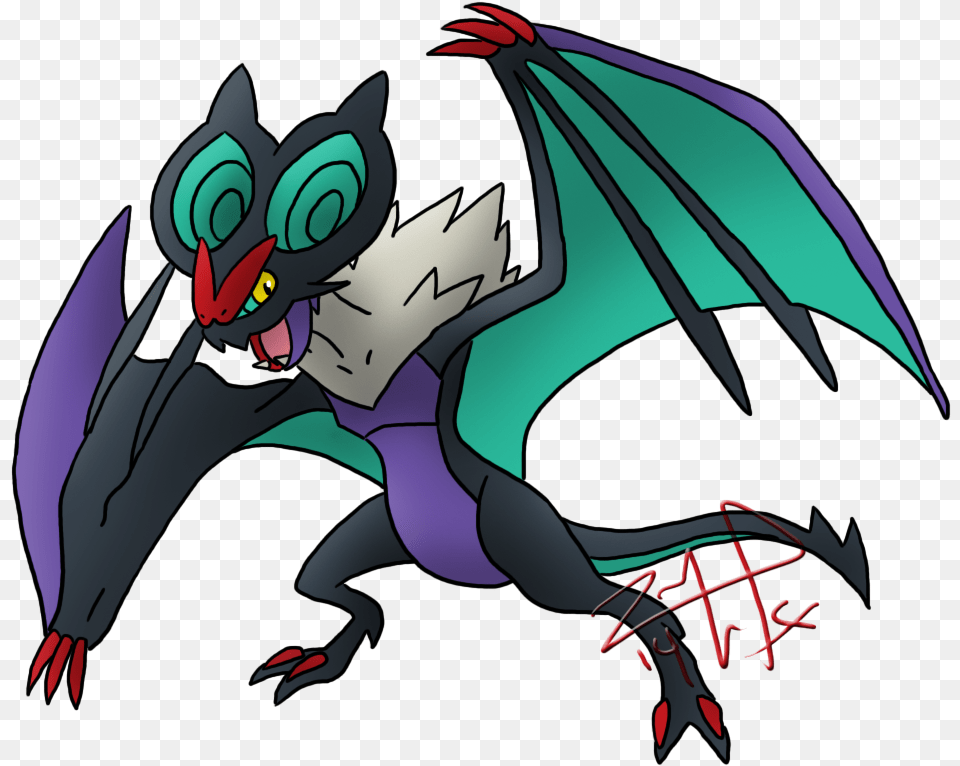 Pkmn Wyvern Pokemon Noivern, Dragon, Person, Accessories, Face Free Transparent Png