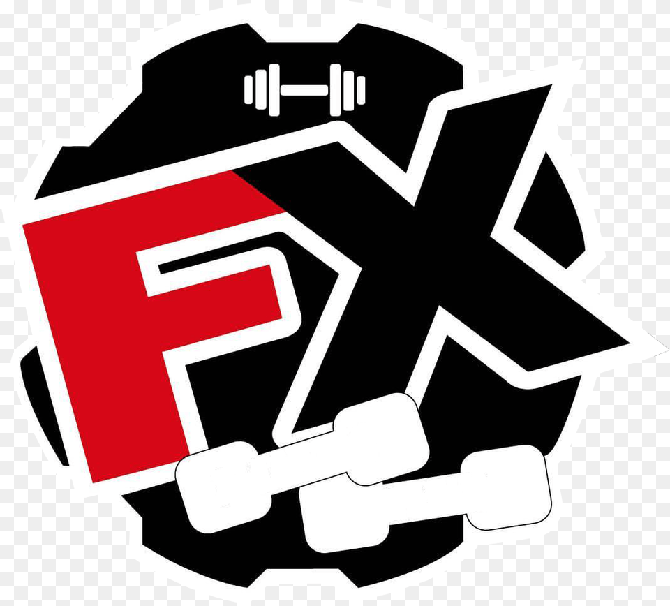 Pl Clipart Gym Building Fx Gym Logo Download Full Cross, Symbol, First Aid Free Png