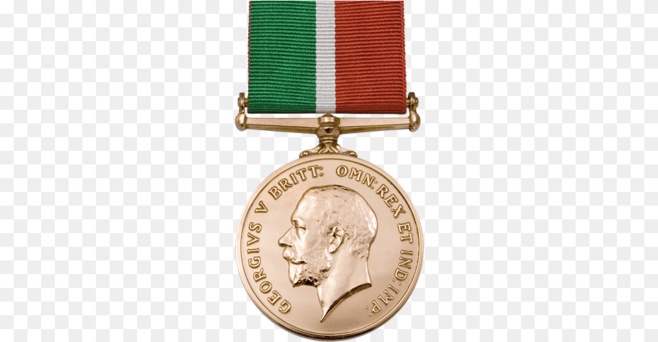 Mercantile Marine War Medal, Gold, Gold Medal, Trophy, Accessories Free Png Download