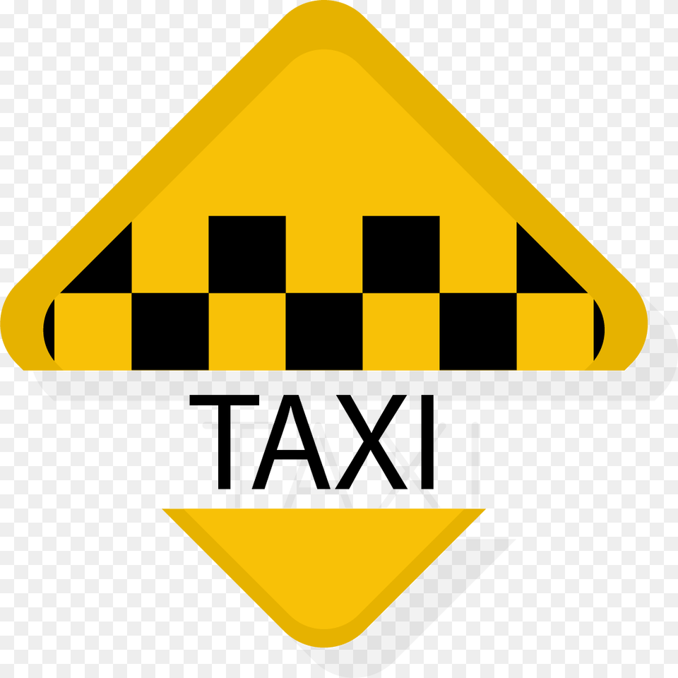 Placa De Transito Taxi, Sign, Symbol, Road Sign Free Png