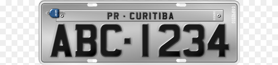 Placa Passeio De Veculos No Brasil 2008 Placa De Carro Brasil, License Plate, Transportation, Vehicle Free Png Download