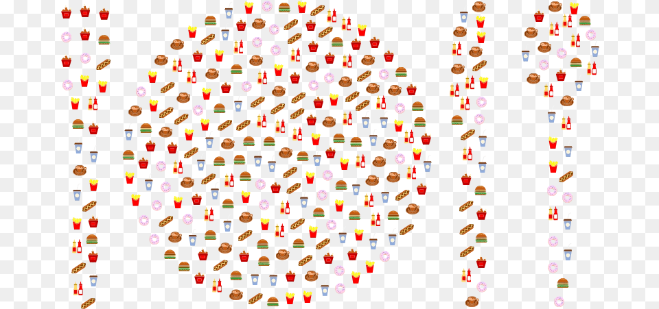 Place Setting Food Icons Zellige, Paper, Art Free Png Download