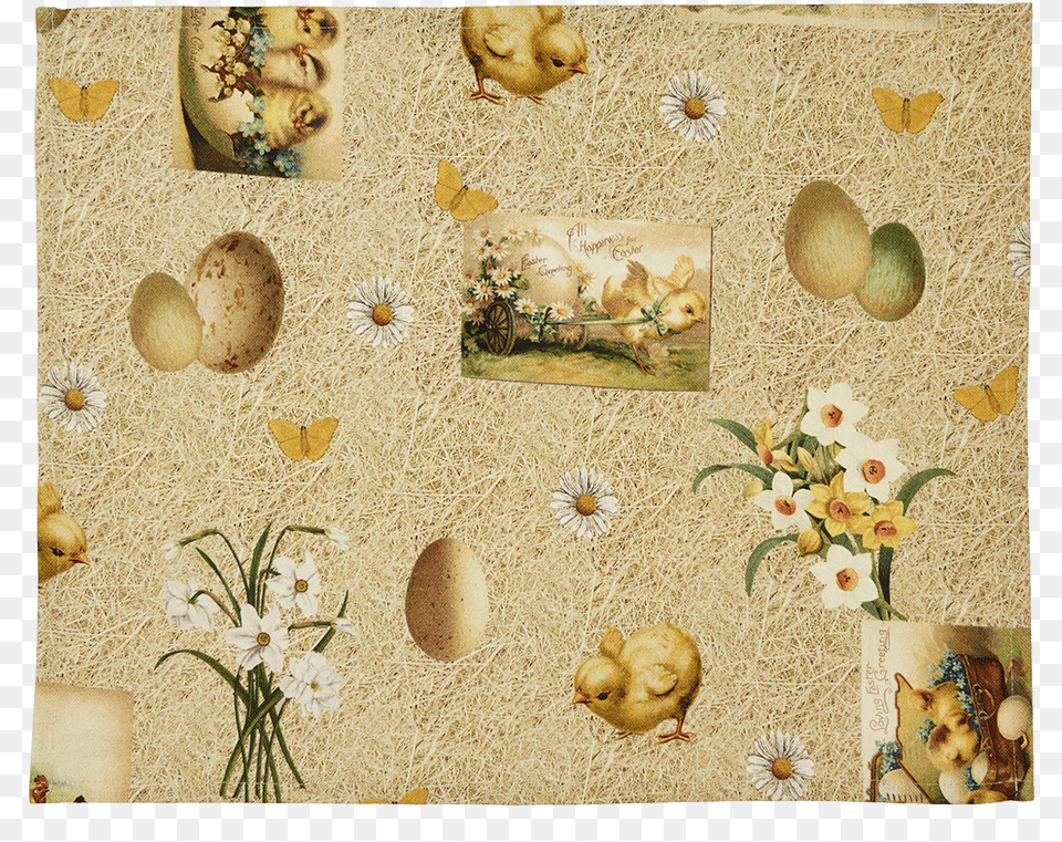 Placemat Easter Chicks Easter, Home Decor, Fowl, Collage, Chicken Free Transparent Png
